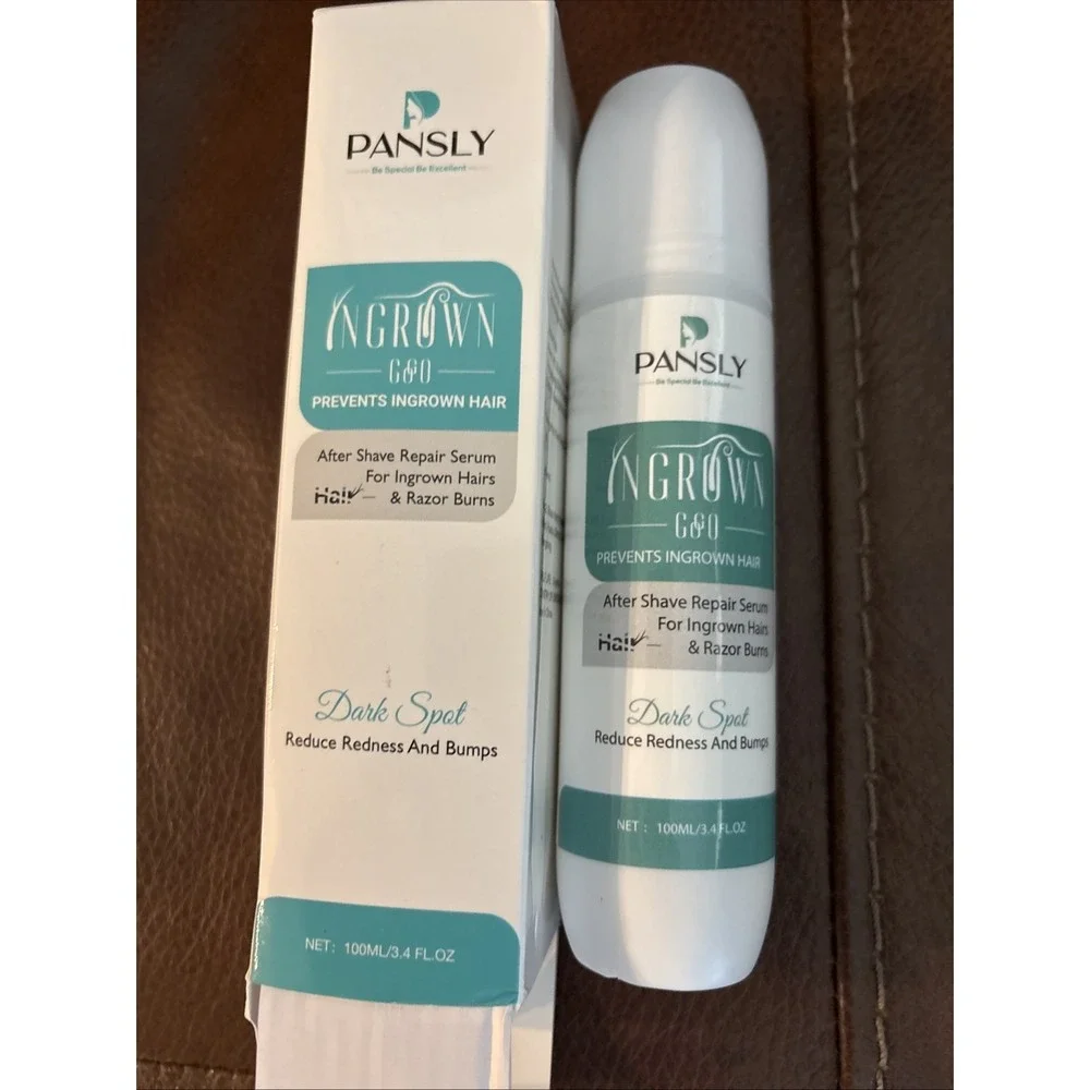Pansly Roll-On After Shave Repair Serum‎ For Ingrown Hairs & Dark Spots, 3.4oz